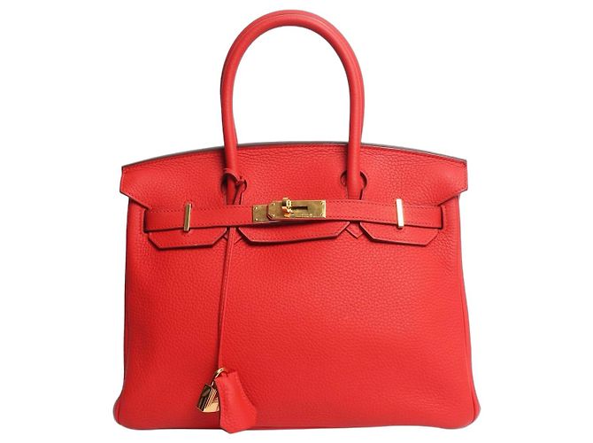 Hermès Red Birkin 30 bag