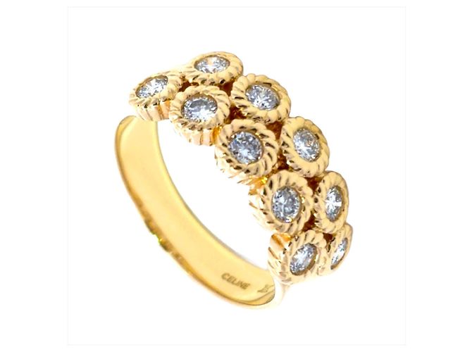 Céline Anillo 10P Diamond Band de Celine