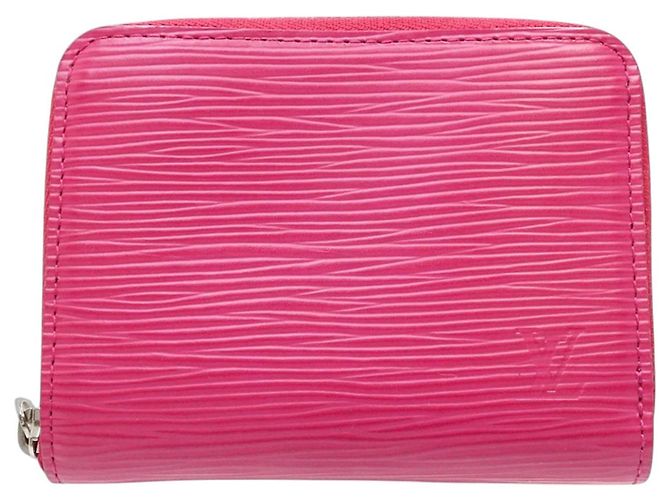 Monedero Louis Vuitton Pink Epi Zippy Rosa