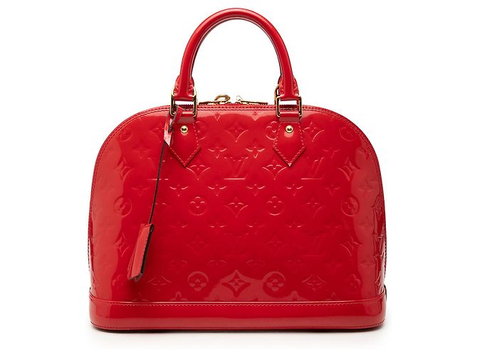 Louis Vuitton Alma PM Monogram Vernis rojo Roja