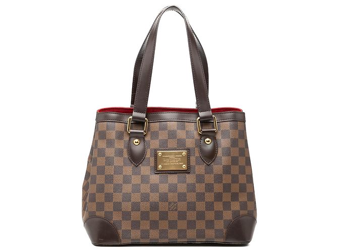 Louis Vuitton Marrone Damier Ebene Hampstead PM