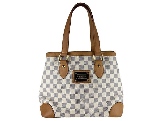 Borsa Louis Vuitton Damier Azur Hampstead PM Crudo