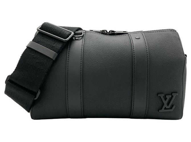 Borsa a tracolla Louis Vuitton City Keepall Nero