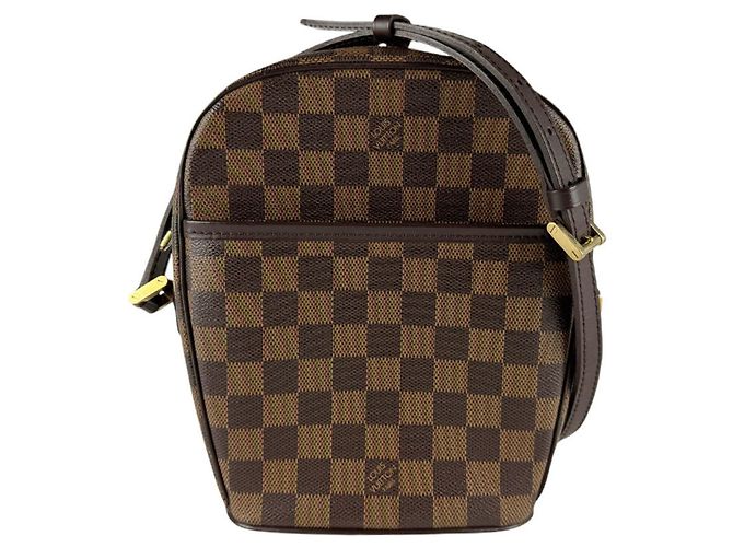 Bolsa de Ombro Louis Vuitton Damier Ipanema PM Damier ebene