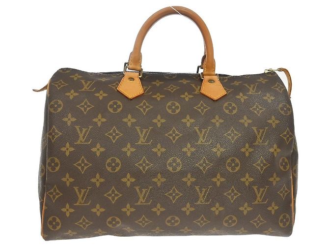 Louis Vuitton Speedy Monogram Canvas 35 Marrom
