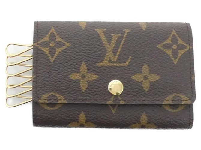 Louis Vuitton Monogram Multicles M62630 Key Case Brown