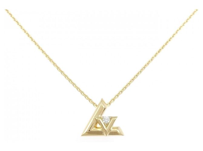 Collana Louis Vuitton Vault One PM D'oro