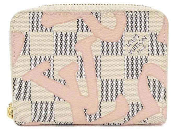 Monedero Zippy Damier Azur Louis Vuitton Azul