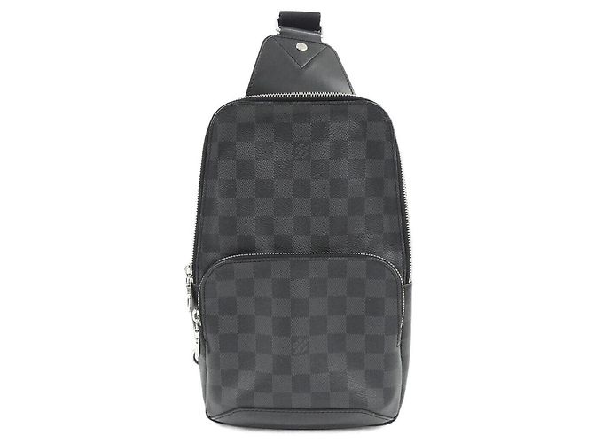 Borsa a tracolla Louis Vuitton Damier Graphite Avenue Damier ebene