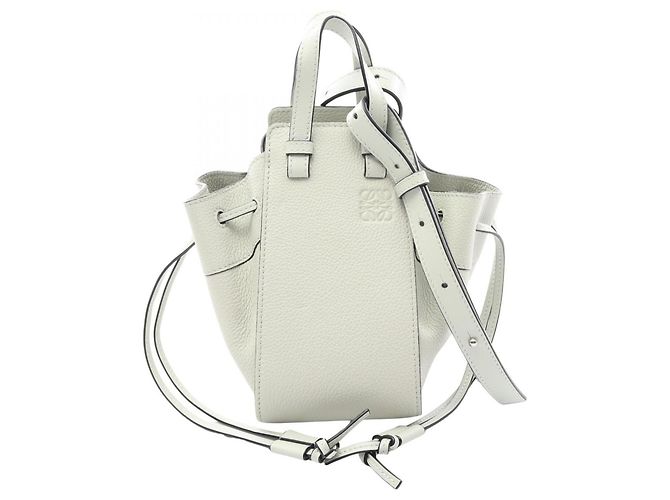 Mini sac à main à cordon Loewe Hammock Vert Vert clair