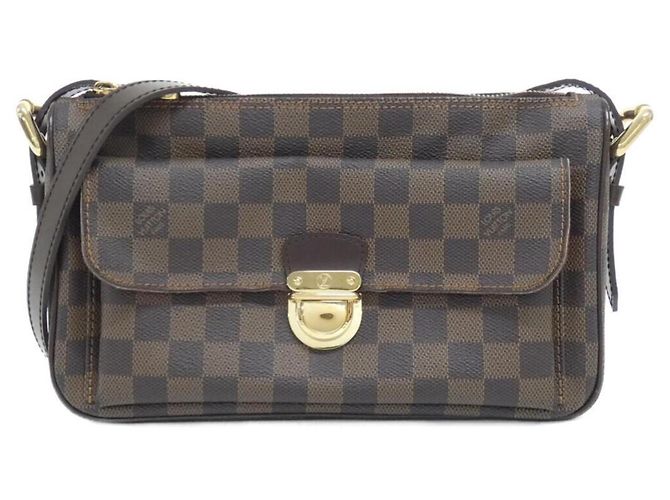 Bolsa de Ombro Louis Vuitton Damier Ravello GM Damier ebene