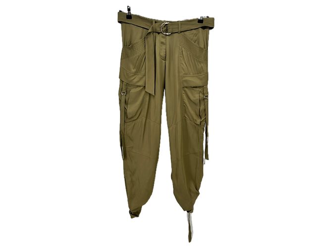 Barbara Bui Satinhose grün