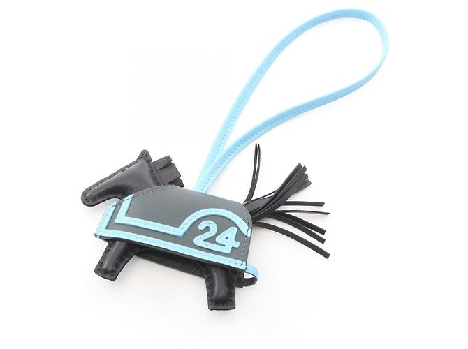 Hermès Hermes Rodeo Robeocool PM Charm Accessory Black Blue