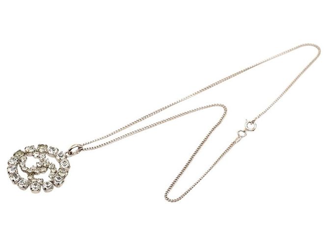 Collana Chanel Coco Mark Argento 
