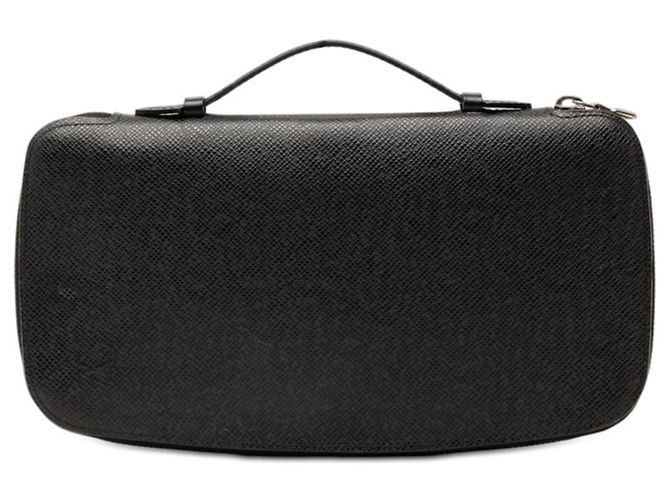 Louis Vuitton Taiga Organizer Long Wallet Black