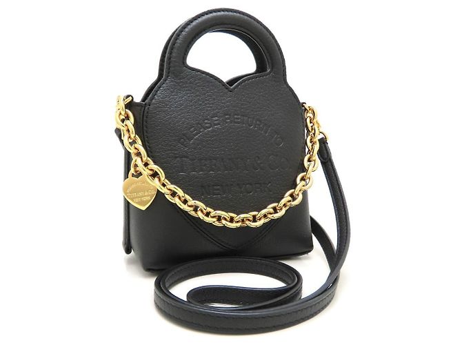 Tiffany & Co Borsa a tracolla Tiffany Return to Micro Tote Nero