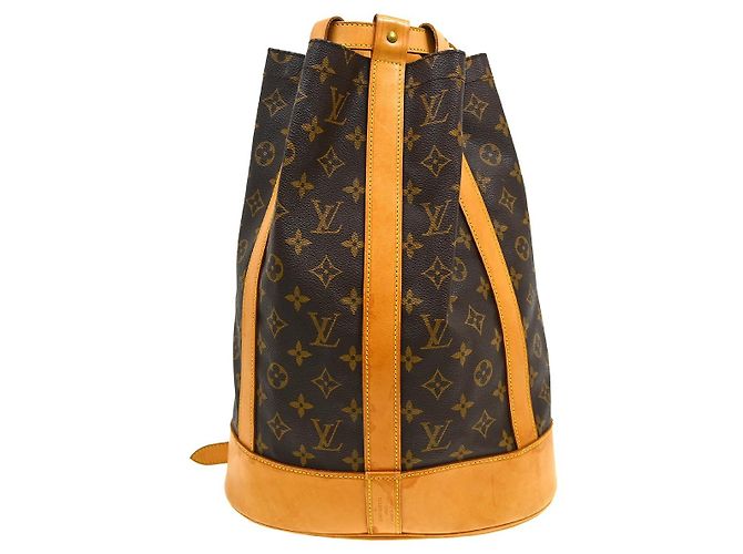 Louis Vuitton Randonnee Backpack Monogram Canvas PM Brown
