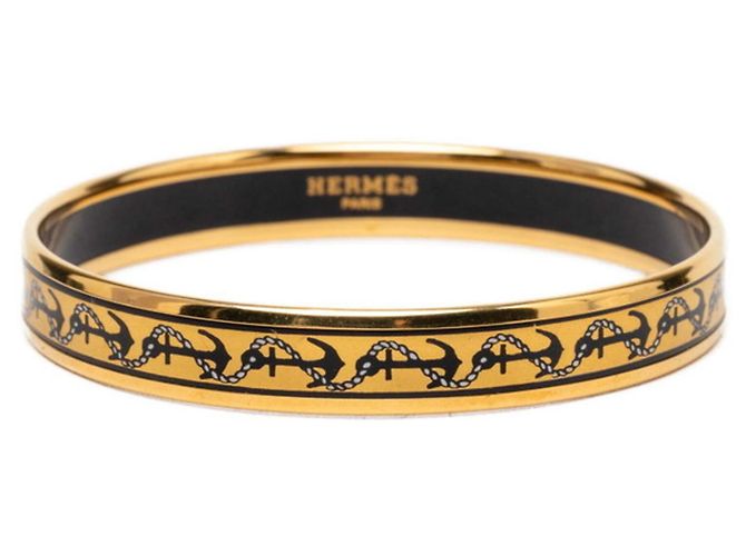 Hermès Bracciale Email PM Hermes Multicolore D'oro 