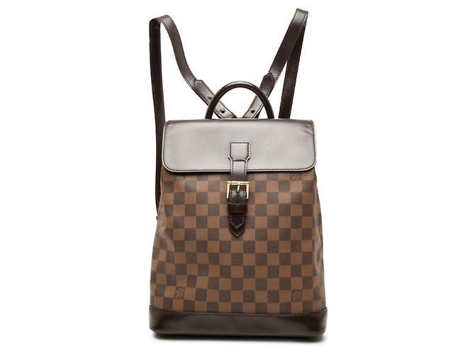 Louis Vuitton Damier Soho Backpack Brown