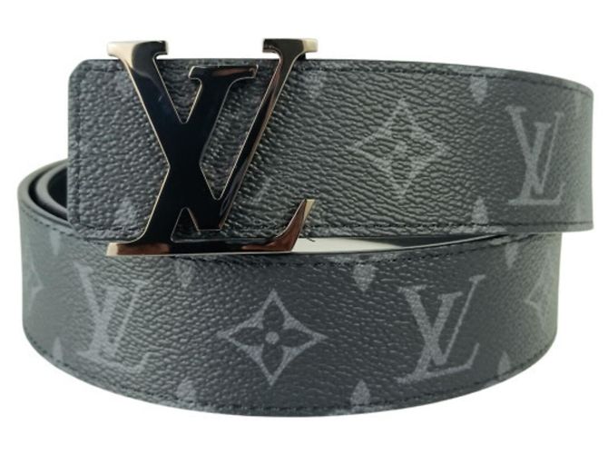 Louis Vuitton Monogram Eclipse Belt Black