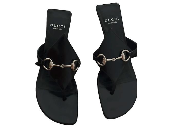 Gucci Sandali Horsebit Nero