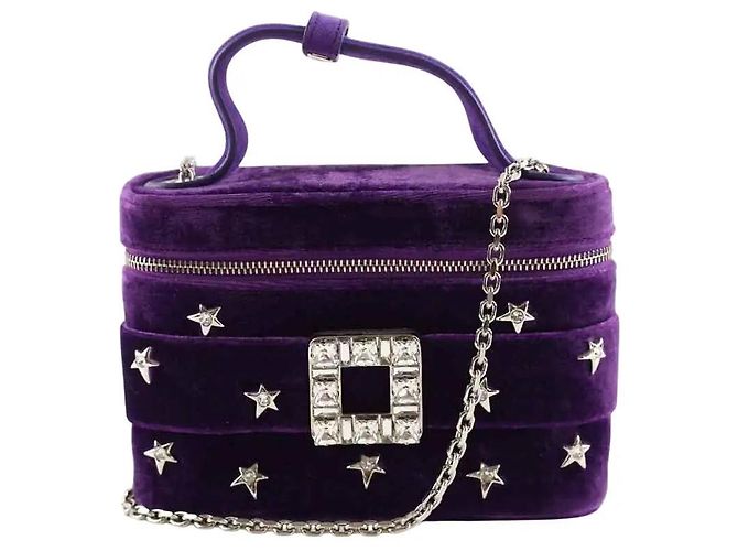 Roger Vivier Mini bolsa roxa Roxo