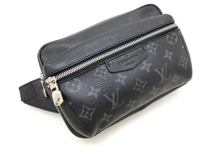 Borsa a tracolla Louis Vuitton Taigarama Nero