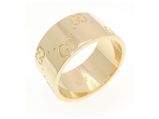 Anillo Icon Band Gucci en oro amarillo 18K