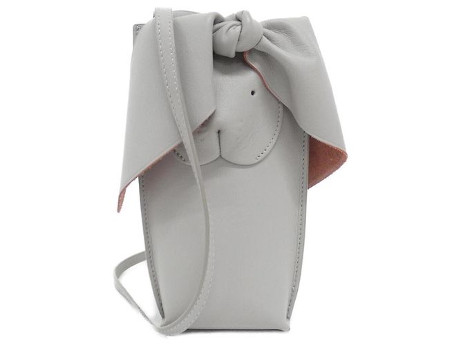 Borsa a Spalla Loewe Bunny Pocket Marrone