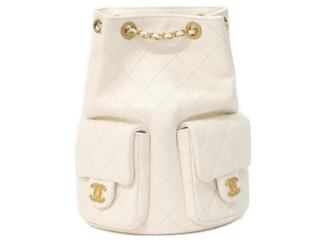 Mochila Chanel AS5310 Branco