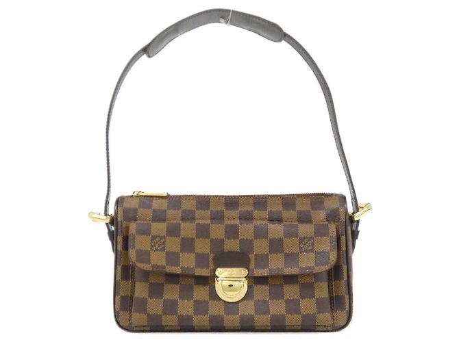Bolsa de Ombro Louis Vuitton Damier Ravello GM Damier ebene
