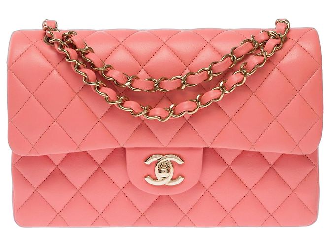Borsa CHANEL Timeless/Classique in Pelle Rosa - 103587