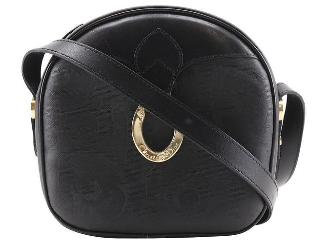 Borsa a tracolla in PVC Dior Nero