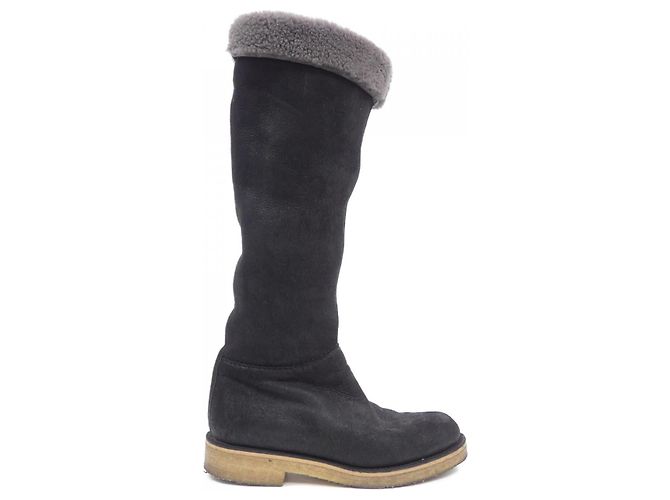 Hermès Hermes Boots35.5 Black