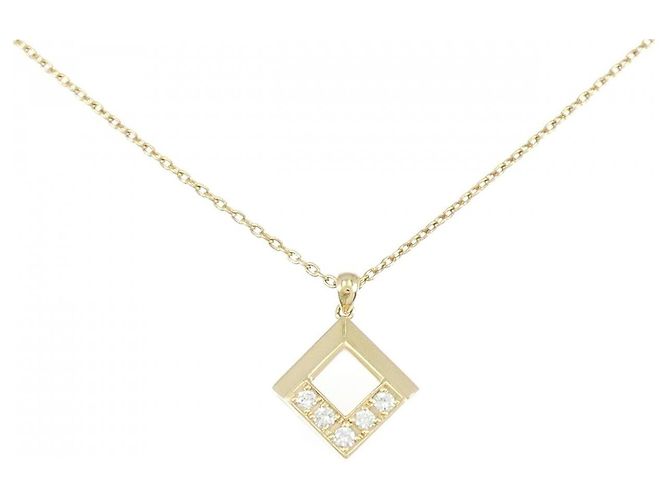 Autre Marque Collana con Diamanti Au750 D'oro