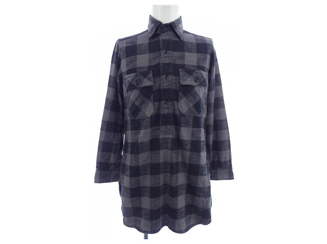Autre Marque Camicia in cotone South2 West8 Nero