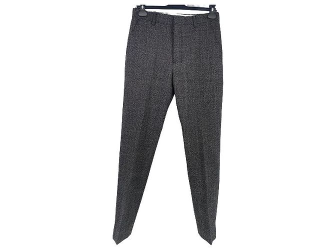 Ami Gerades Wollhosen Grau