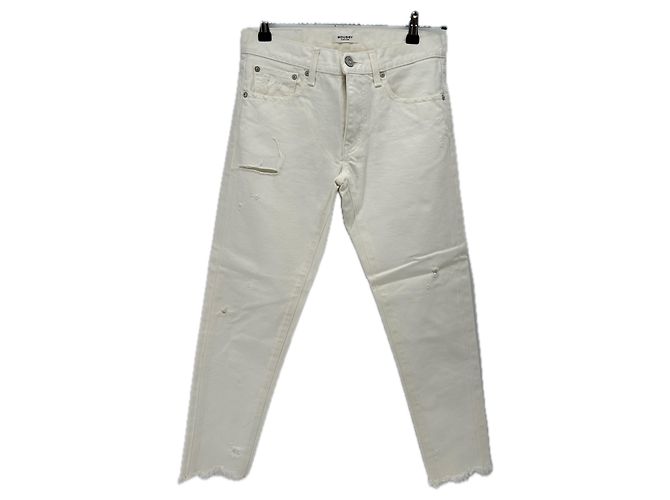 Autre Marque Vaqueros blancos rotos MOUSSY