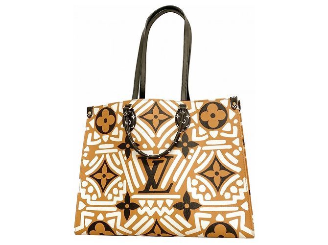Borsa Tote Louis Vuitton LV Crafty OnTheGo GM Marrone