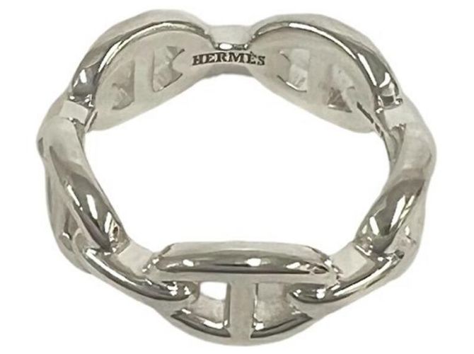 Ring Hermès Anello Chaine d'Ancre Enchainée Hermes Argento 