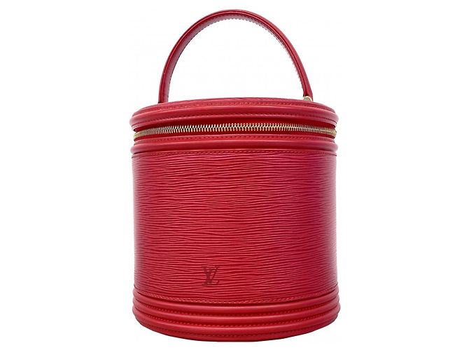 Borsa Louis Vuitton Epi Cannes Rosso