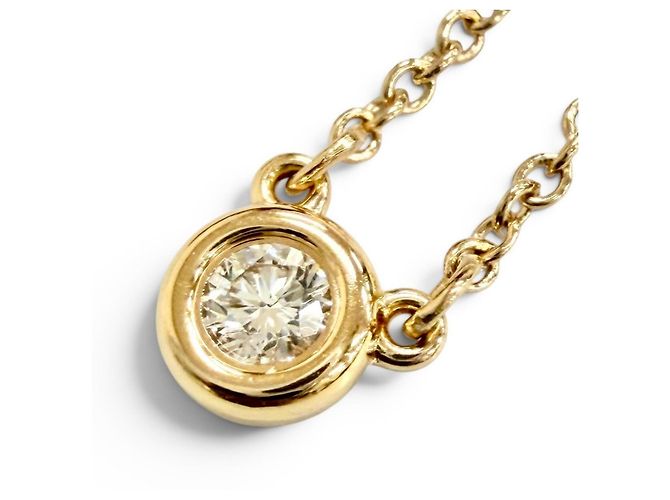 Collana in oro rosa e diamanti Tiffany & Co. D'oro