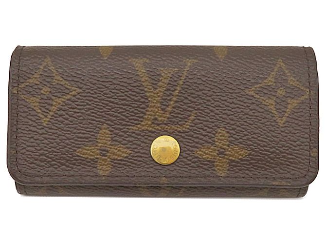 Louis Vuitton Porte-clés 4 clés Monogram Multicles marron