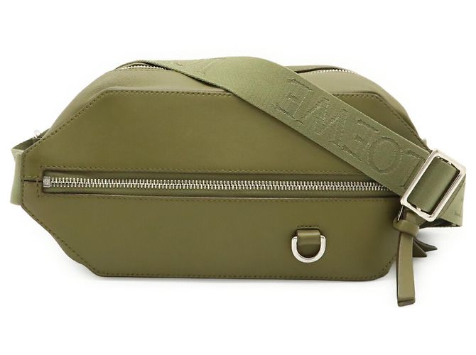 Borsa a tracolla convertibile Loewe Verde Cachi