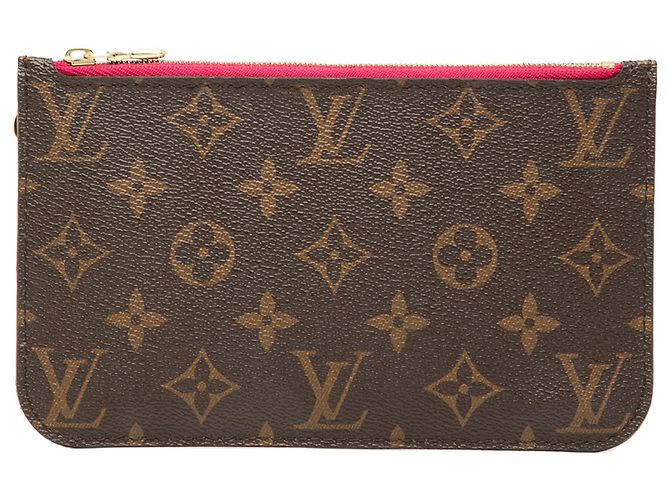 Louis Vuitton Neverfull Pouch PM Monogram Braun