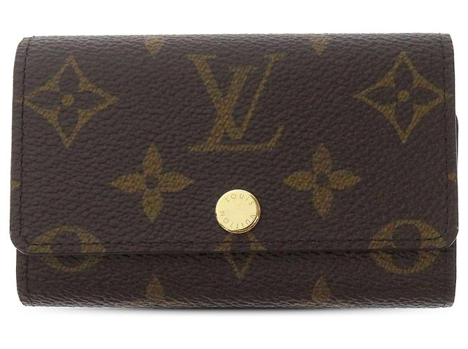Louis Vuitton Porte-clés 6 clés Monogram Multicles marron