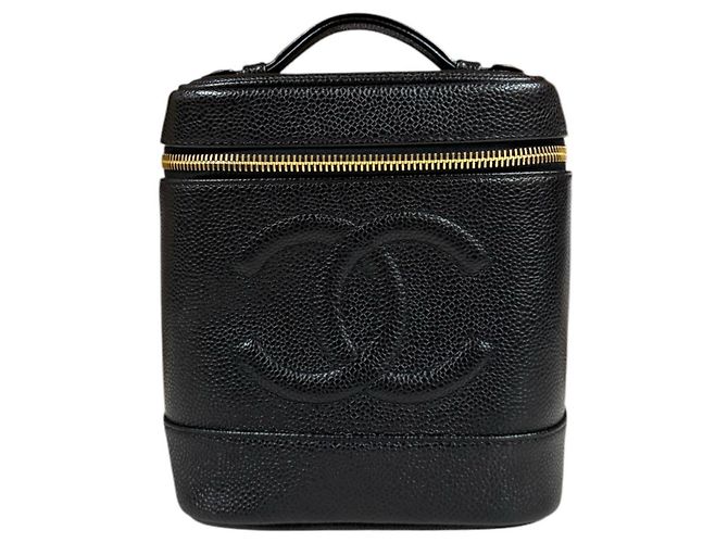 Borsa Vanity Verticale Chanel Nero 