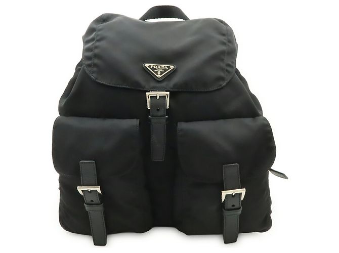 Prada Triangle Rucksack Schwarz 