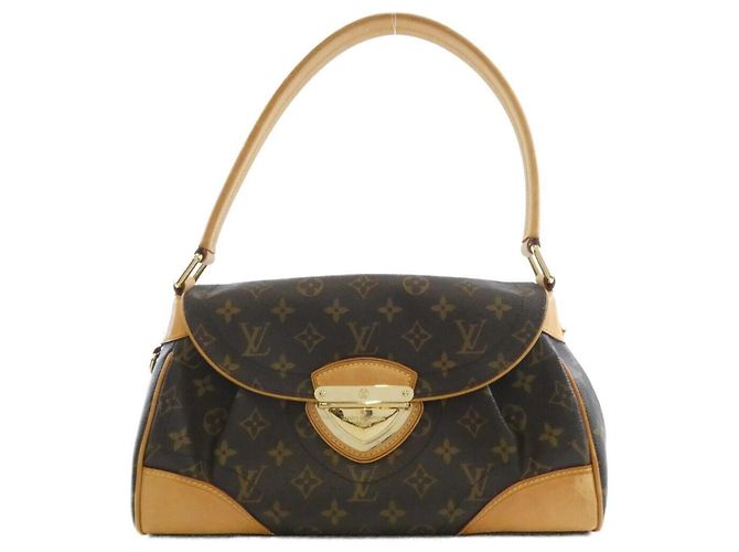 Bolsa de Ombro Louis Vuitton Monogram Beverly MM Marrom