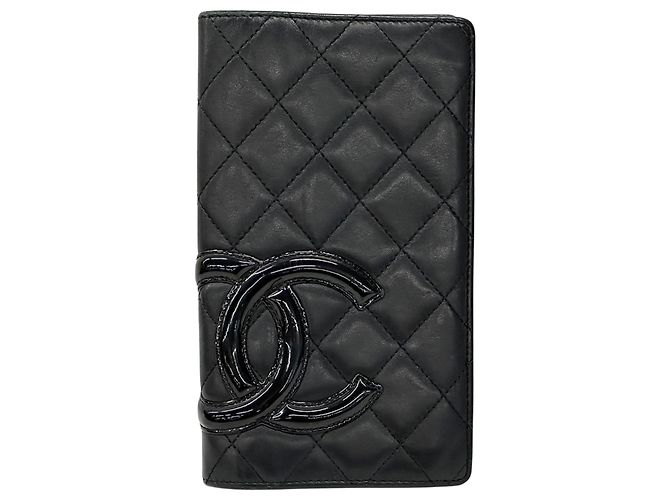 Portafoglio lungo Cambon nero Chanel